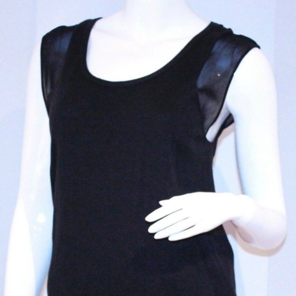 see by chloe sheer sleeve top